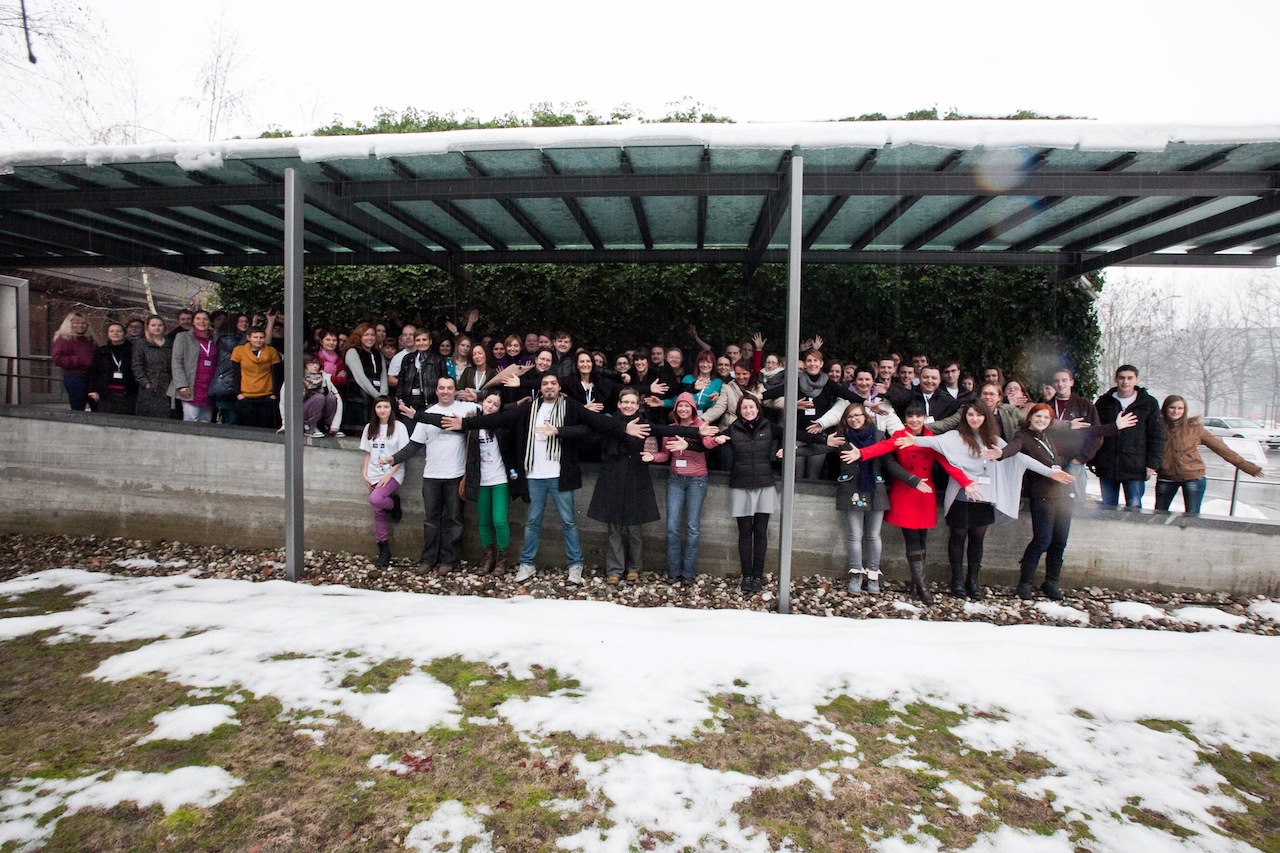 Everyone who attended Rails Girls Ljubljana